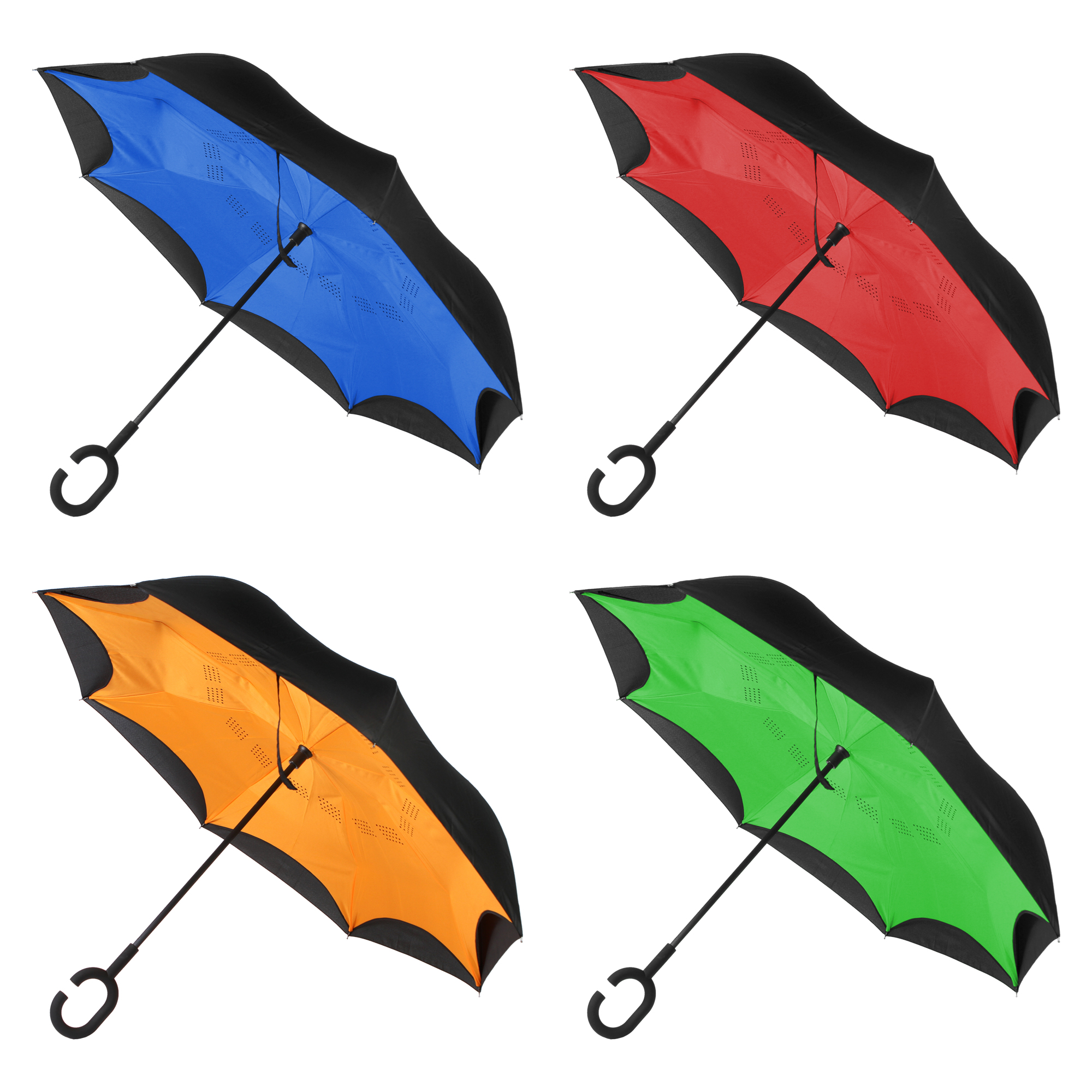 PARAGUAS INVERTIDO BI-TONO AUTOMATICO E491